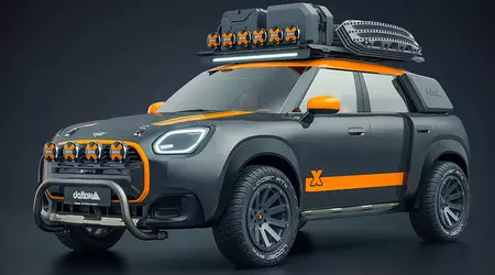 delta4x4 en X-raid onthullen Mini Countryman met Dakar-stijl rally tuning
