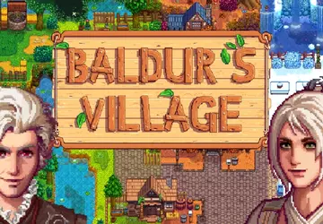 Baldur's Village is een fan mod ...