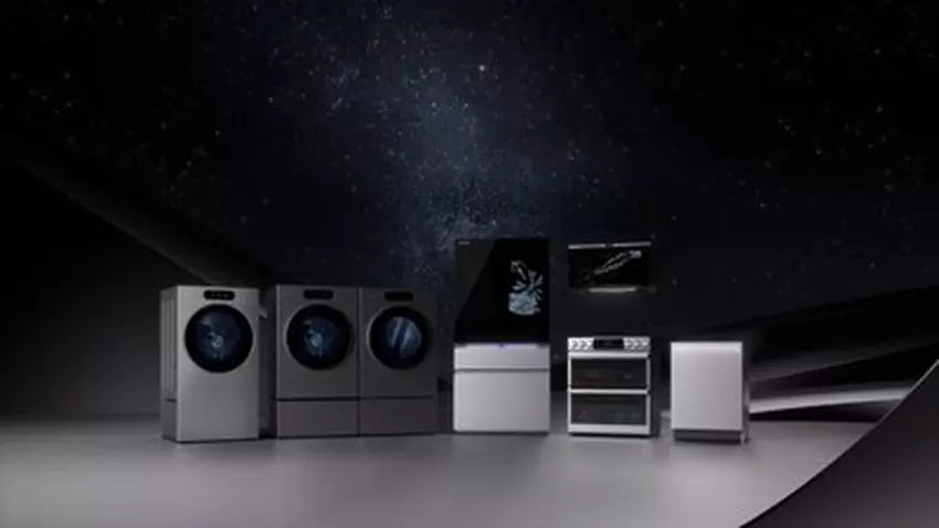 LG onthult nieuwe AI-geschikte wasmachine en -droger op CES 2025