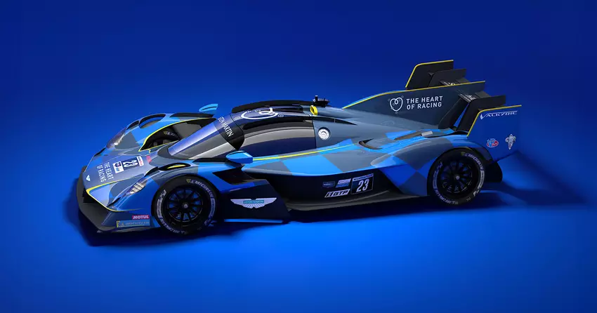Aston Martin keert terug naar de 24 uur van Le Mans met de Valkyrie LMH, de enige auto met V12-motor in de topklasse van de race. 