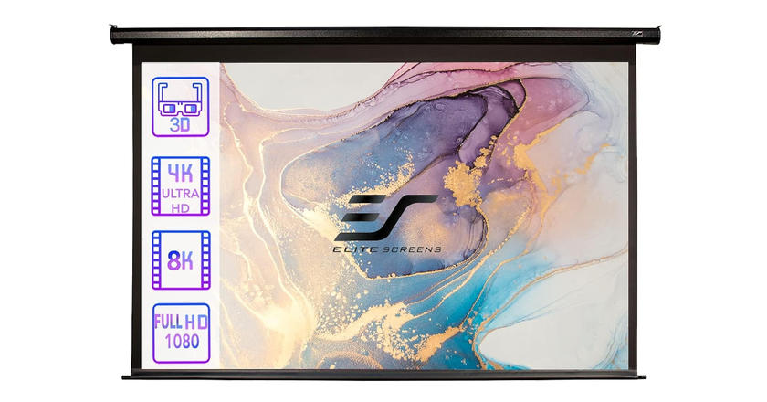 Elite Screens Electric Spectrum Plafond beste scherm voor 4k projector