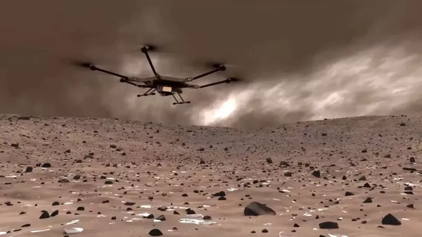 NASA ontwikkelt Mars Chopper, een vliegende drone die de mysteries van de Rode Planeet zal ontsluieren