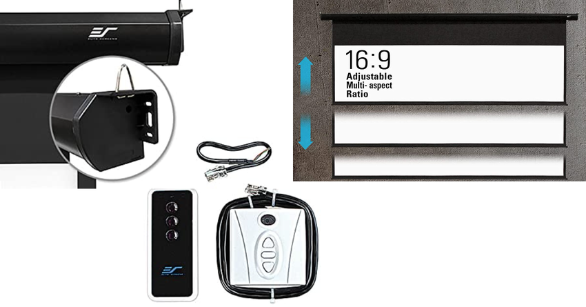 Elite Screens Spectrum Tab-Tension automatische projectieschermen