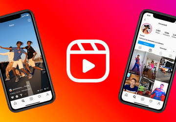 Met Instagram kun je Reels-video's bekijken ...