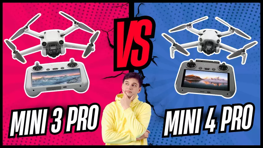 Mini 3 Pro versus Mini 4 Pro