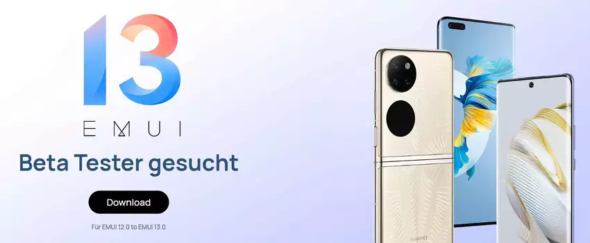 Huawei lanceert EMUI 13 testen voor Huawei P50 Pocket, Huawei P50 Pro, Huawei Nova 10 en andere smartphones in Europa