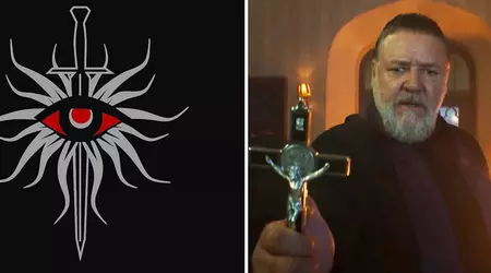 De makers van Pope's Exorcist film gebruikten een symbool uit Dragon Age: Inquisition in plaats van het echte teken van de Spaanse Inquisitie