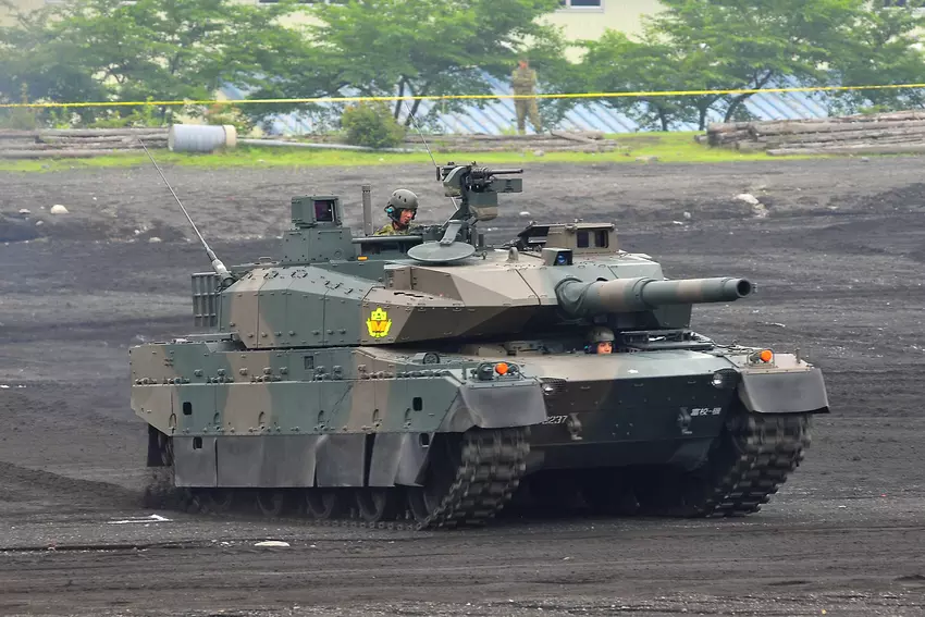 Japan bestelt een nieuwe batch van zijn Type 10-tanks bij Mitsubishi 