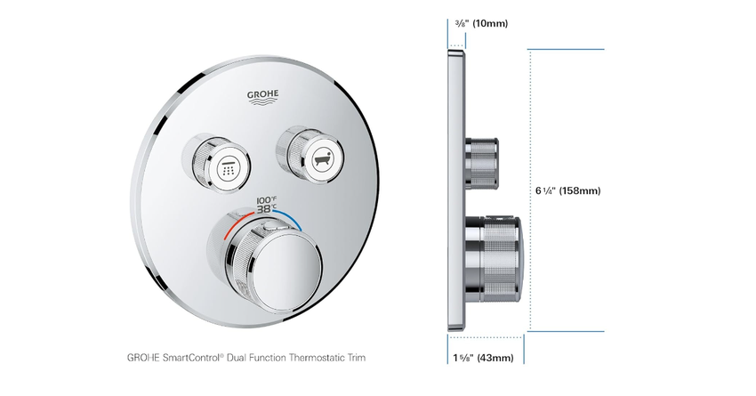Grohe 29160LS0 digitale douches