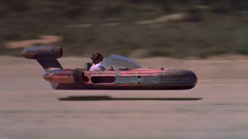 Luke's speeder uit A New Hope