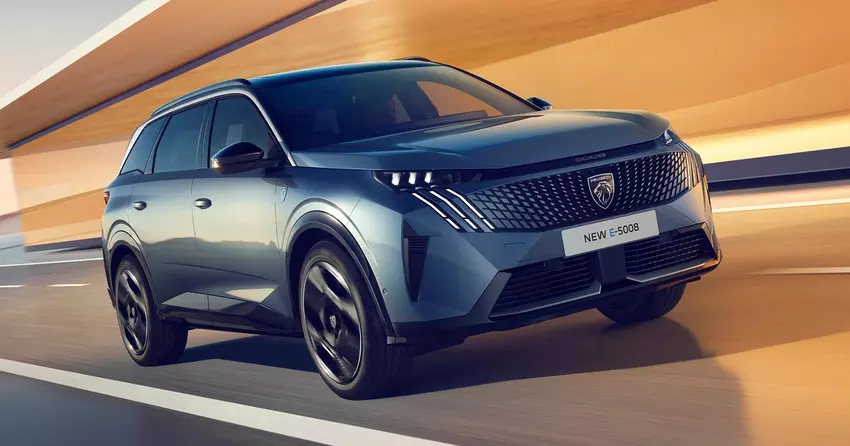Peugeot E-5008 - een elektrische crossover