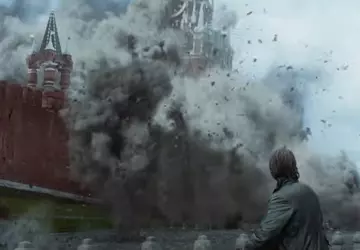 Het Kremlin wordt opgeblazen, raketten worden ...