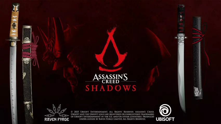 Verzamelbare replica's van de wapens van de hoofdpersonages van Assassin's Creed Shadows zijn onthuld