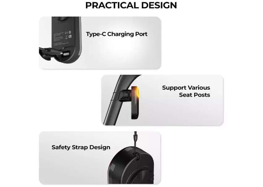 Magene L508 fietsradar achterlicht