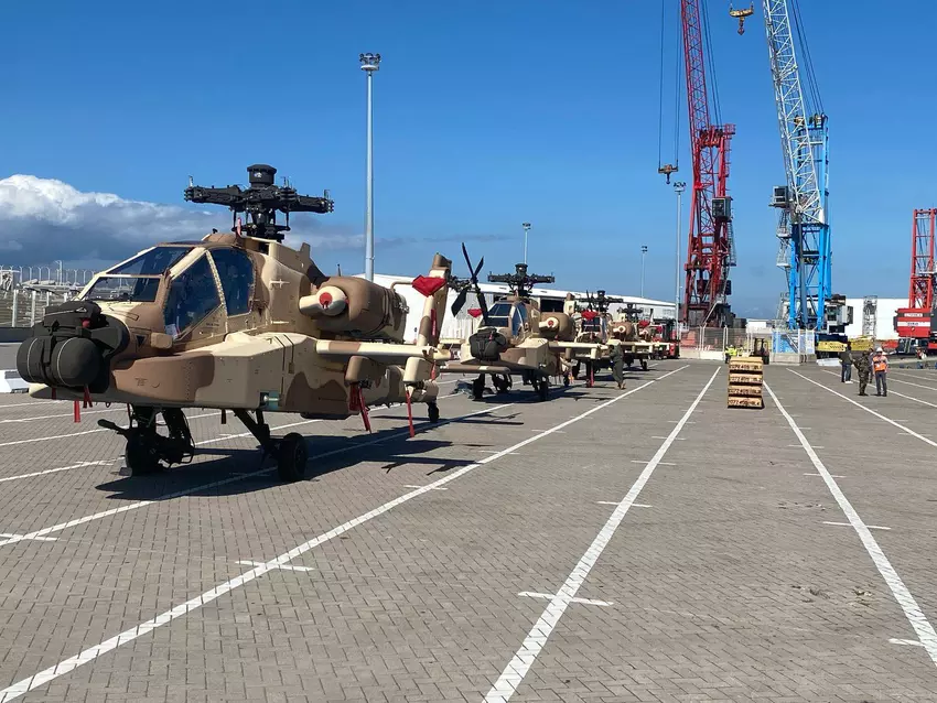 AH-64E Apache-helikopter Marokko