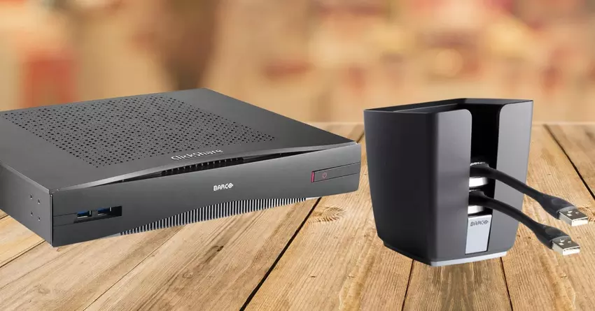 Barco ClickShare CSE-800 draadloos presentatiesysteem voor vergaderruimten