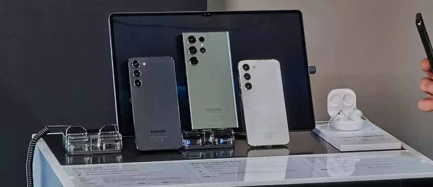 Samsung's vlaggenschip Galaxy S23 smartphones: een eerste blik