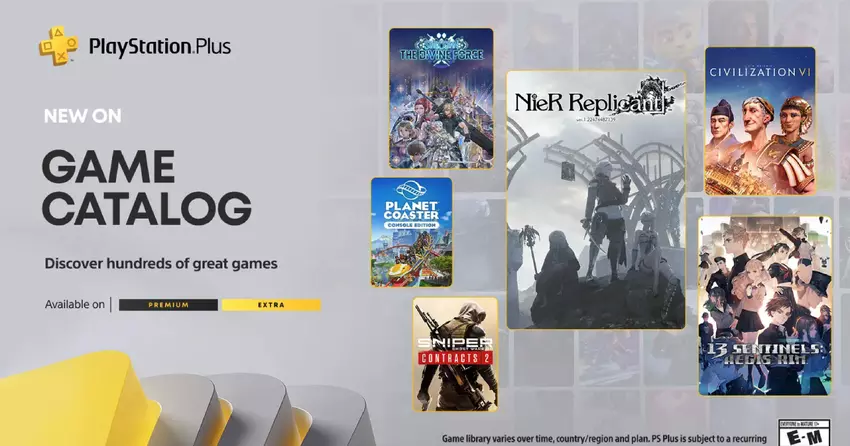 PlayStation voegt op 19 september nieuwe games toe aan Extra- en Deluxe-abonnementen: NieR Replicant, This War of Mine, Cloudpunk, Civilisation VI en anderen