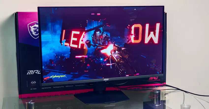 MSI MPG 321URX QD-OLED review: 32-inch gamingmonitor met snelle QD-OLED-matrix