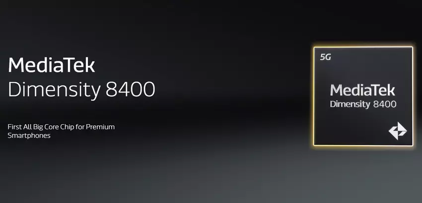 MediaTek heeft zijn nieuwe Dimensity 8400-chip onthuld, die is gebouwd op dezelfde architectuur als het vlaggenschip Dimensity 9400-chip.