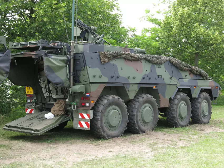 Nederlandse commandopost gebaseerd op het Boxer infanteriegevechtsvoertuig