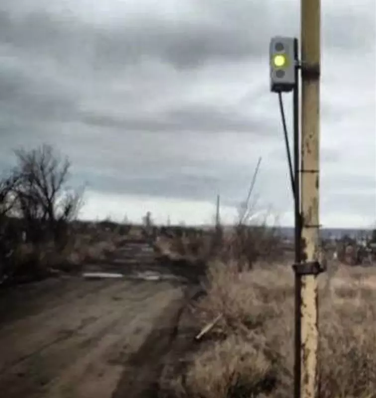 Russische verkeerslichtdetector voor FPV drones