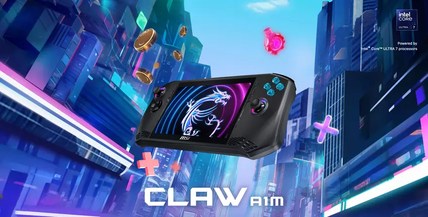 Een concurrent voor Steam Deck, ASUS ROG Ally en Lenovo Legion Go: MSI onthult Claw A1M gaming console op CES 2024