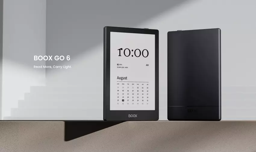Onyx Boox Go 6: een e-book met een 6-inch E Ink-scherm en Android aan boord voor $149