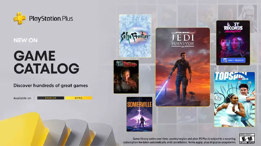 PlayStation Plus Extra- en Premium-abonnees krijgen volgende week Star Wars Jedi: Survivor, TopSpin 2K2 en meer games