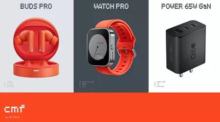 CMF Buds Pro, CMF Watch Pro en CMF Power 65W GaN hebben hun wereldwijde marktdebuut gemaakt.