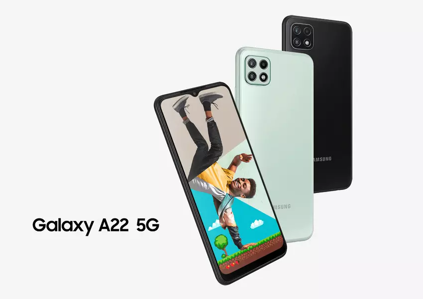 Samsung brengt mei update uit voor Galaxy A22 5G budget smartphone