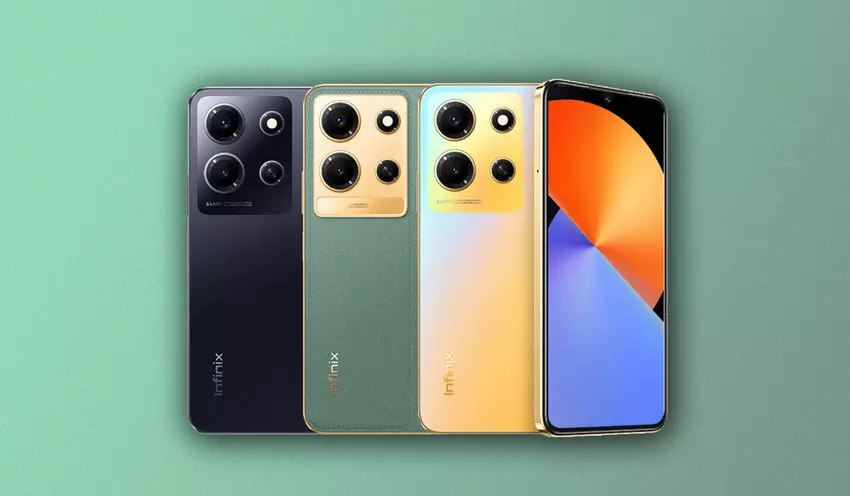 Infinix Note 30i - Helio G85, 64MP camera, JBL stereo speakers en Android 13