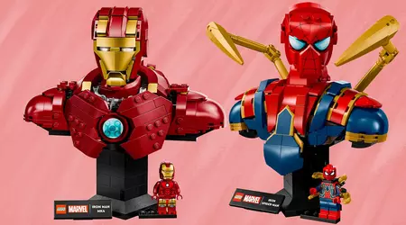 Bouw je favoriete superheld met je eigen handen: LEGO heeft de eerste collectie mini-busten van Marvel-universum personages onthuld