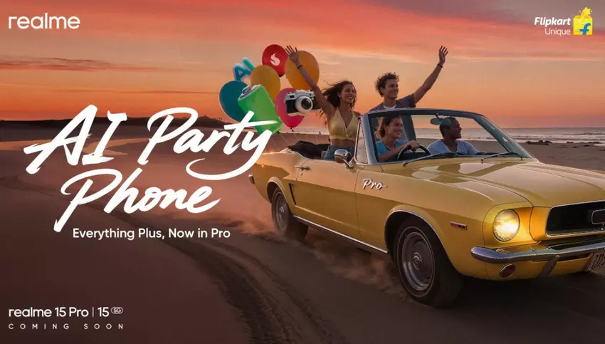 Realme 15 Pro krijgt een AI-camera voor het filmen op feesten en concerten