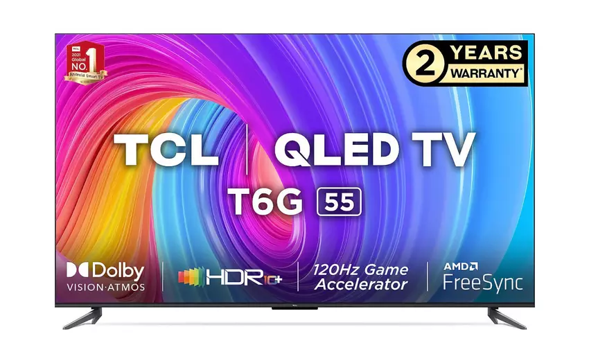 TCL T6G: slimme tv-serie met 4K QLED-schermen tot 55″, AMD FreeSync en Google TV aan boord vanaf $472