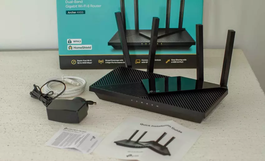 TP-Link Archer AX55 Pro reisrouter met ingebouwde VPN