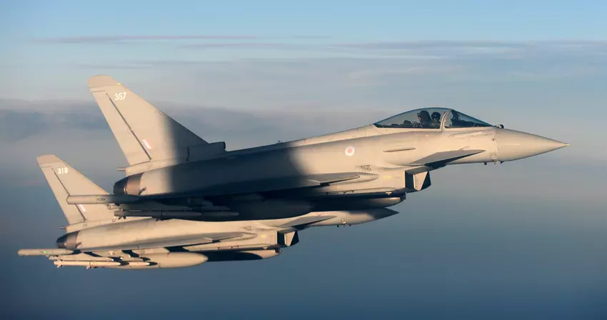 Duitsland blokkeert waarschijnlijk de verkoop van 40 Eurofighter Typhoon gevechtsvliegtuigen aan Turkije