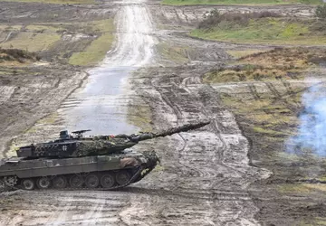 Leopard 2A6 in Oekraïne wint strijd ...