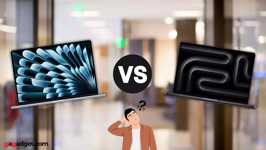 MacBook Air M4 versus MacBook Pro M4