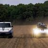 Porsche 911 Dakar met VW ID bestelwagen. Buzz