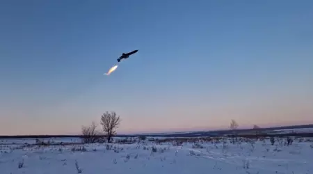 Russische versie van de Shahed-238 jet