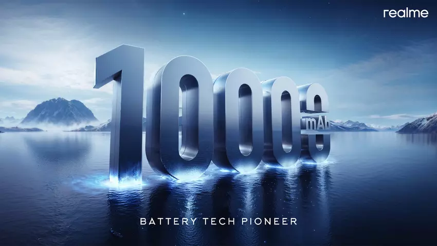 Volgende generatie batterij: Realme heeft een smartphoneconcept onthuld met een 10.000 mAh-batterij