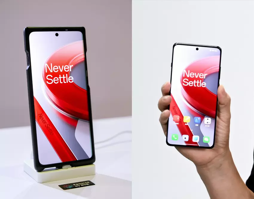 OnePlus 12 is opgedoken in live foto's met een gebogen LTPO OLED-scherm