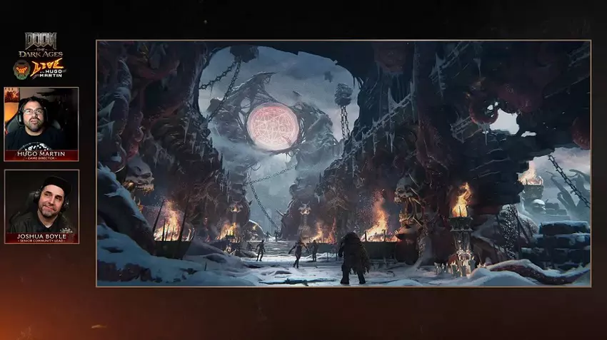 DOOM: The Dark Ages toevoeging conceptkunst