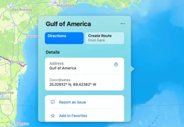Apple Maps heeft de naam van ...