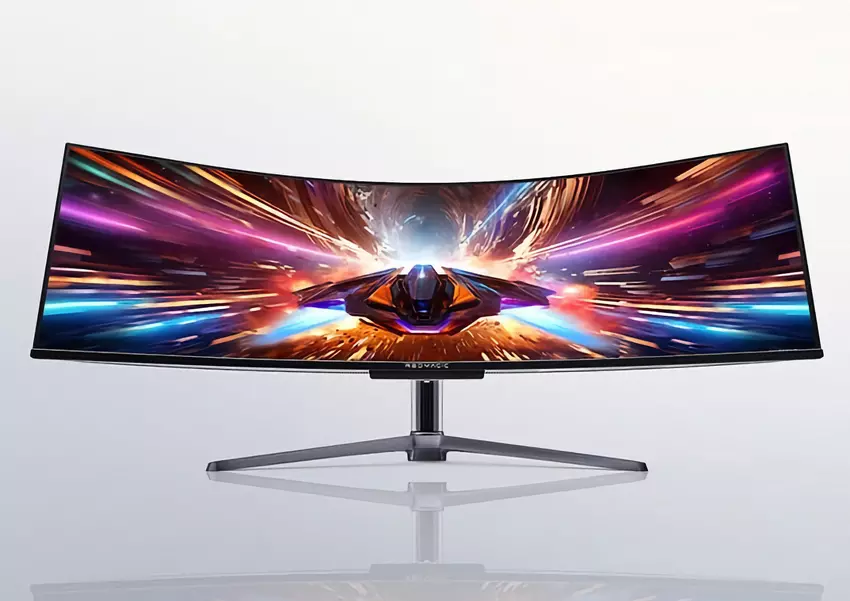 Nubia is begonnen met de verkoop van de Red Magic Realm 49-inch gebogen monitor met een 240Hz QD-OLED paneel