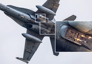 Een fotograaf slaagde erin een foto ...