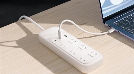 Lenovo lanceert 65-watt overspanningsbeveiliging met 6 stopcontacten en 3 USB-poorten voor $23