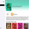 Screenshot van de Sequel-app op iPad