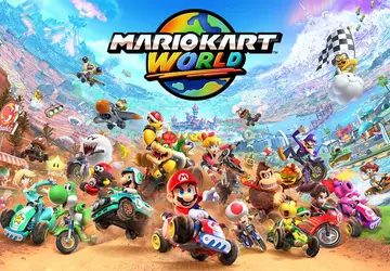 Mario Kart World begon in 2017 ...